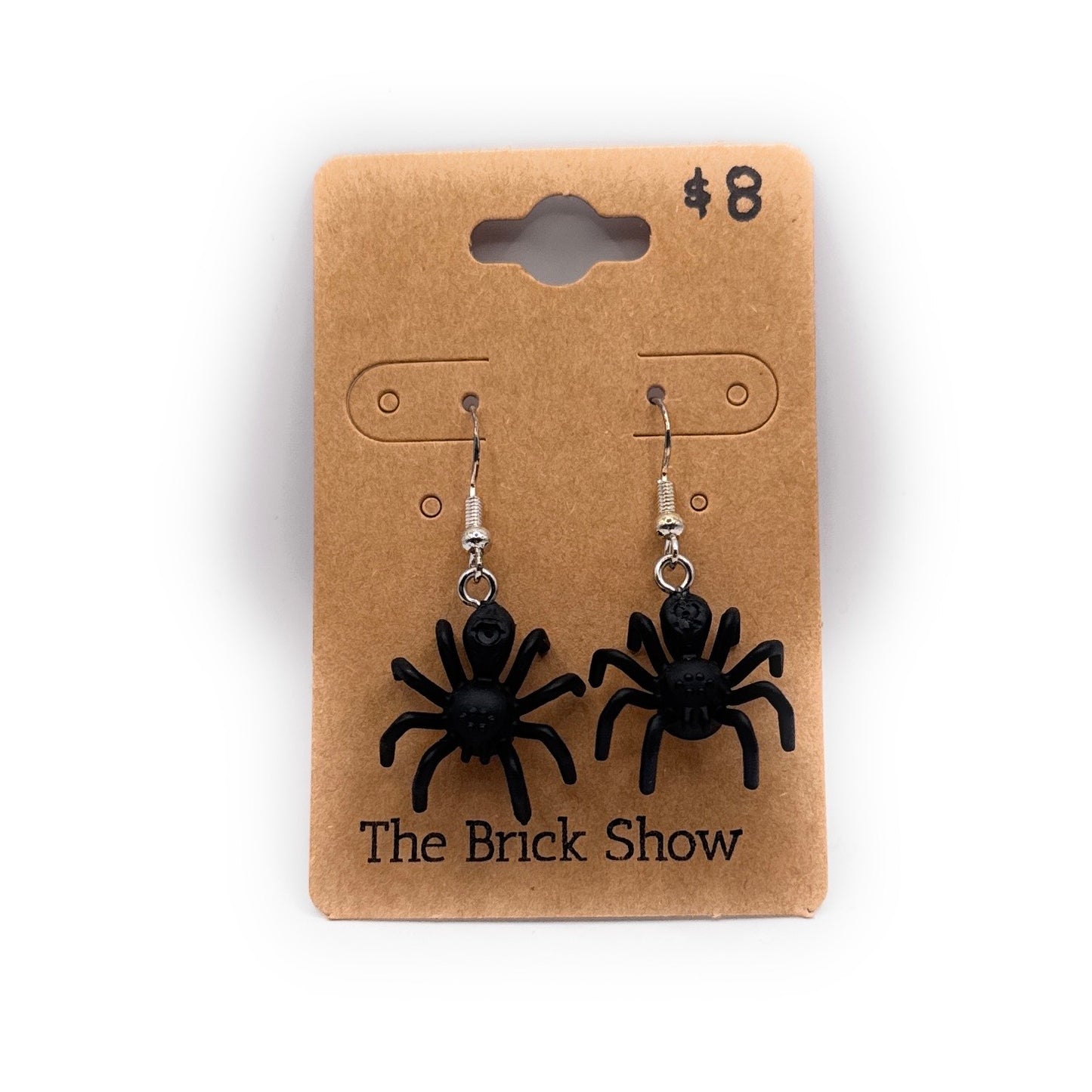 Spider Earrings made from LEGO Parts