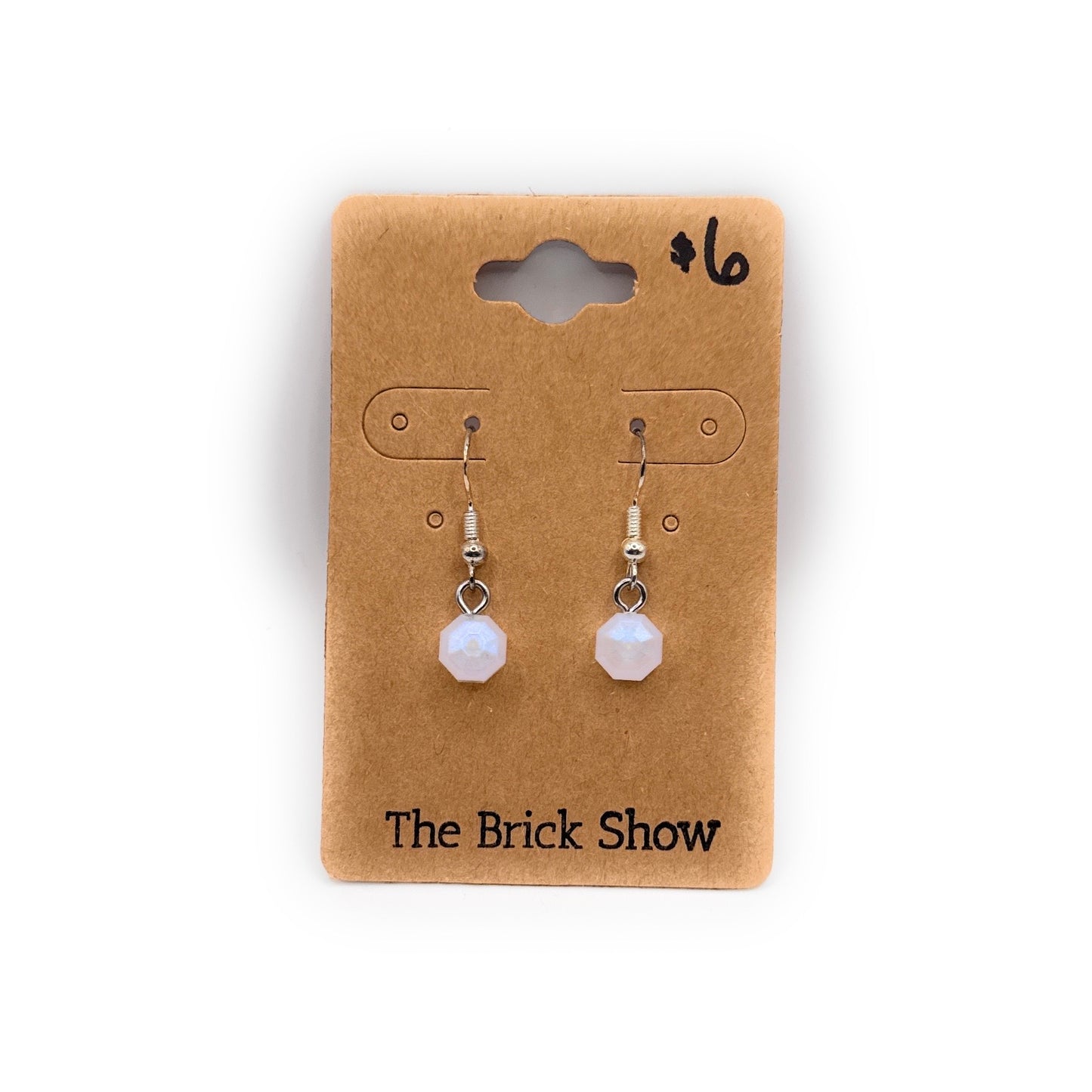 Gem Earrings made from LEGO Parts