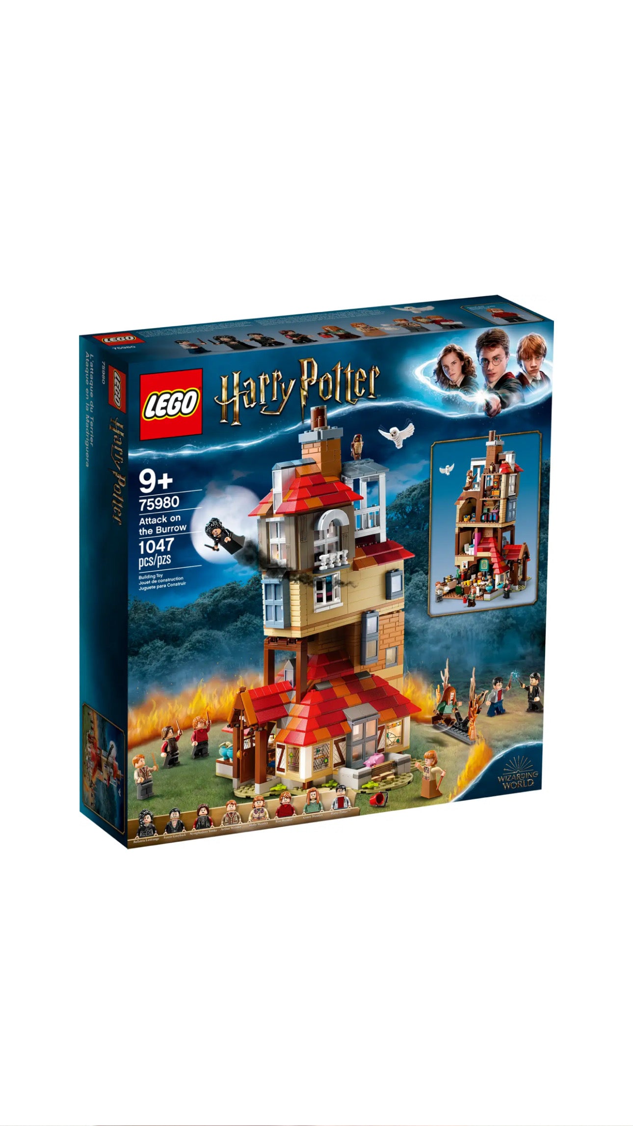 Harry Potter 75980 Attack on shops the Burrow Brand New!