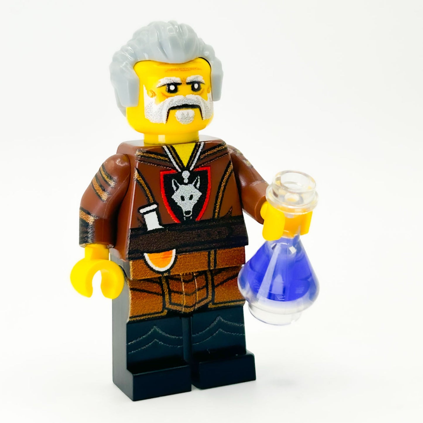 Wolfpack Alchemist Custom Minifig made using LEGO parts - B3 Customs