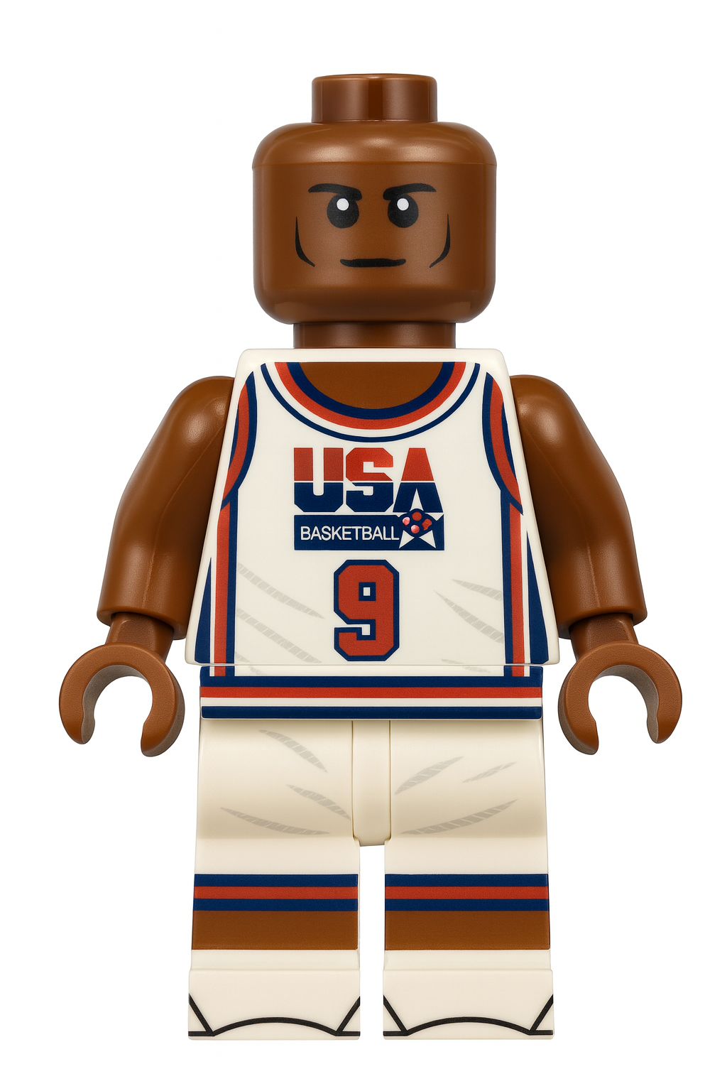 MJ #9 USA Olympics Basketball Player Minifig