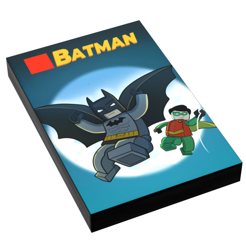 Custom Batman Original Video Game Cover (2x3 Tile) - B3 Customs