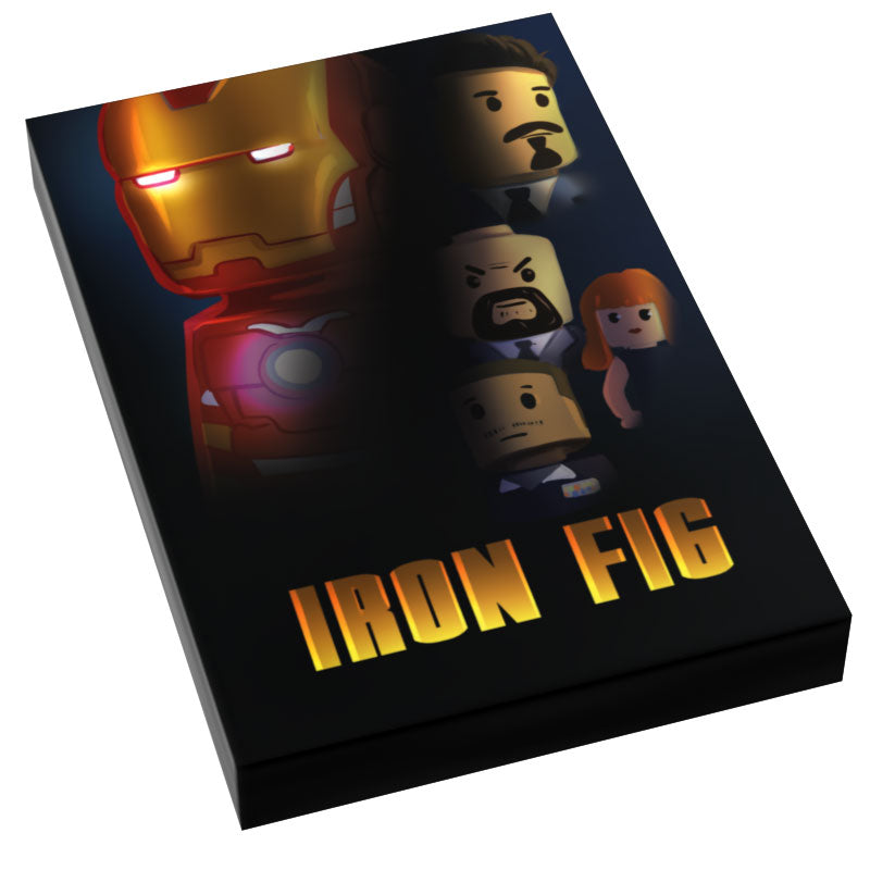Iron Fig Movie Cover (2x3 Tile) - B3 Customs