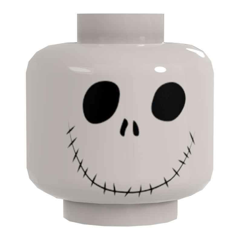 Bone Daddy Happy Smiling Minifig Head #2 - B3 Customs