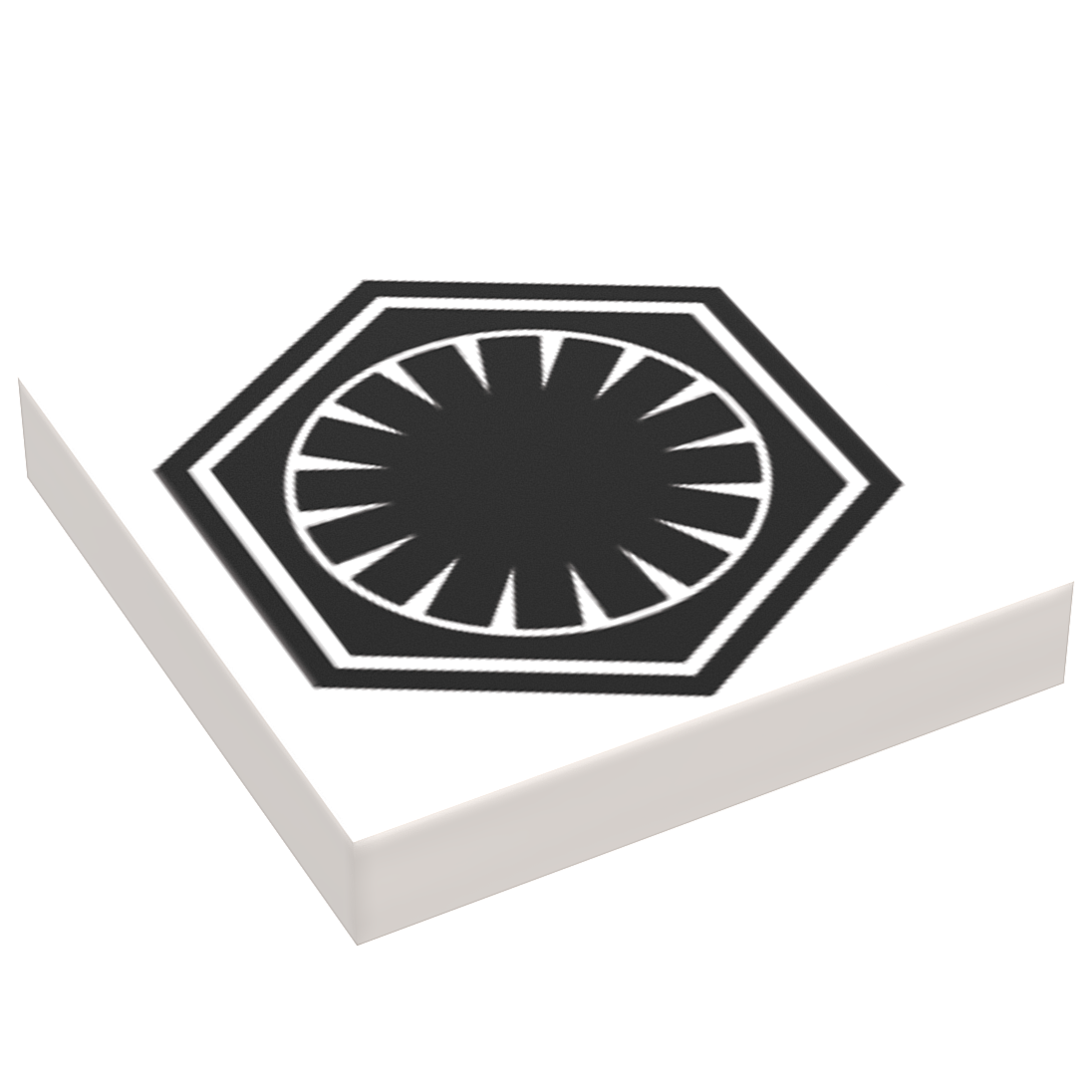SW First Order Faction - B3 Customs Printed 2x2 Tile made using LEGO part