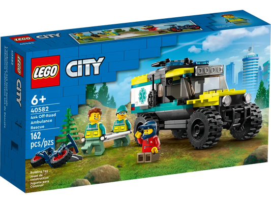 LEGO City 4x4 Off-Road Ambulance Rescue 40582