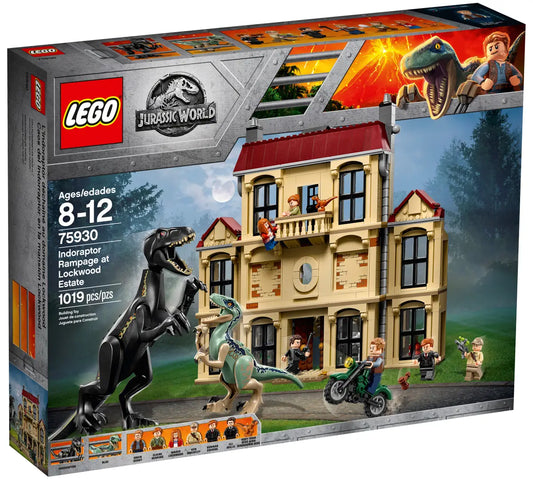 LEGO Jurassic World Indoraptor Rampage at Lockwood Estate 75930