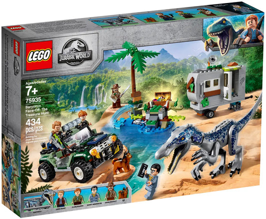 LEGO Jurassic World Baryonyx Face-Off: The Treasure Hunt 75935