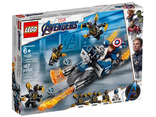 LEGO Marvel Captain America: Outriders Attack 76123