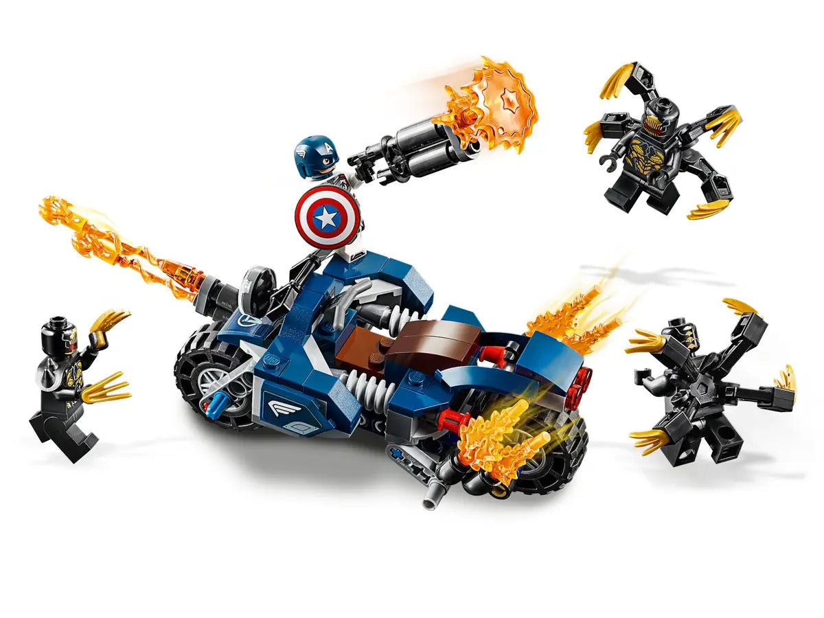 LEGO Marvel Captain America: Outriders Attack 76123