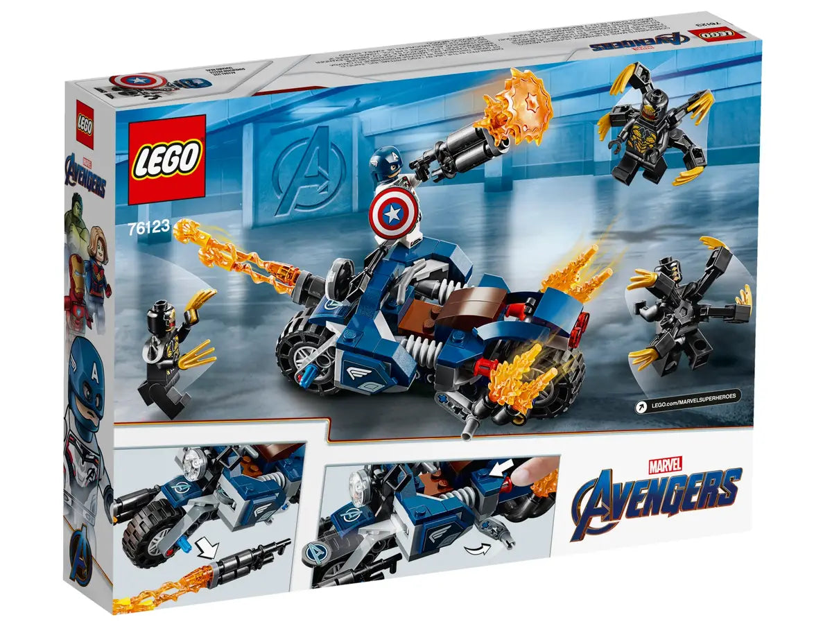 LEGO Marvel Captain America: Outriders Attack 76123