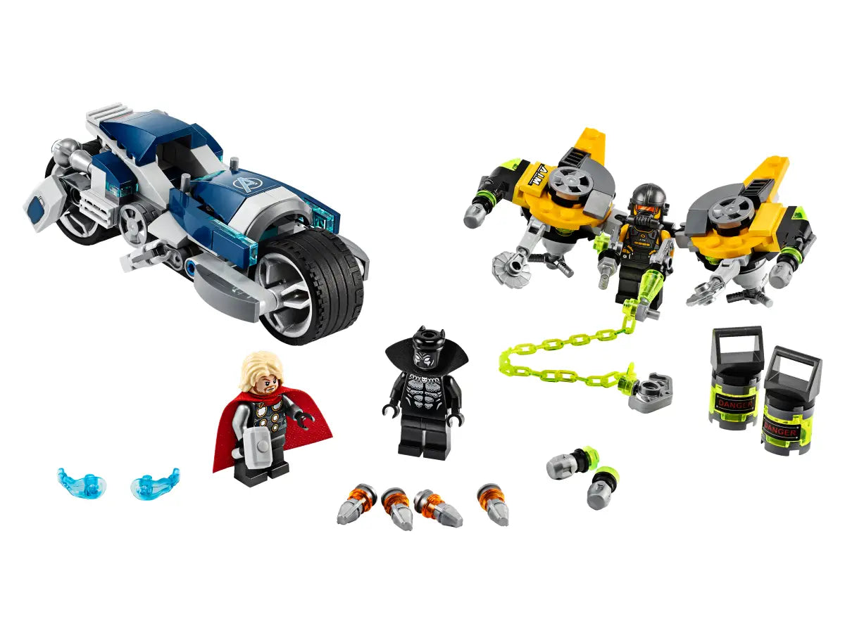 LEGO Marvel Avengers Speeder Bike Attack 76142