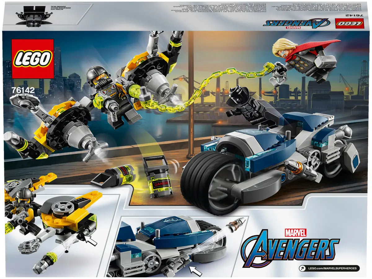 LEGO Marvel Avengers Speeder Bike Attack 76142