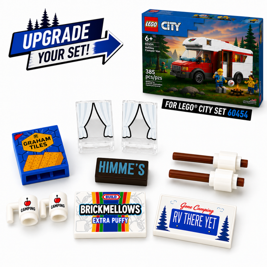 LEGO City Set 60454 Holiday Adventure Camper Van Upgrade Pack