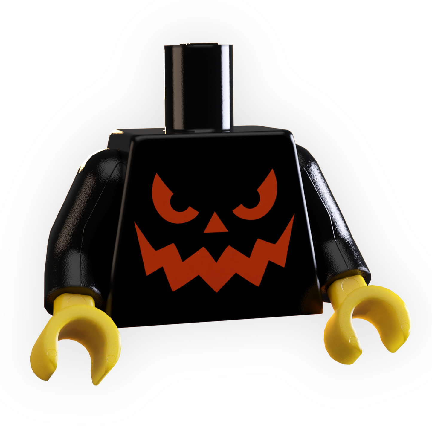 Halloween Evil Pumpkin Minifig Torso