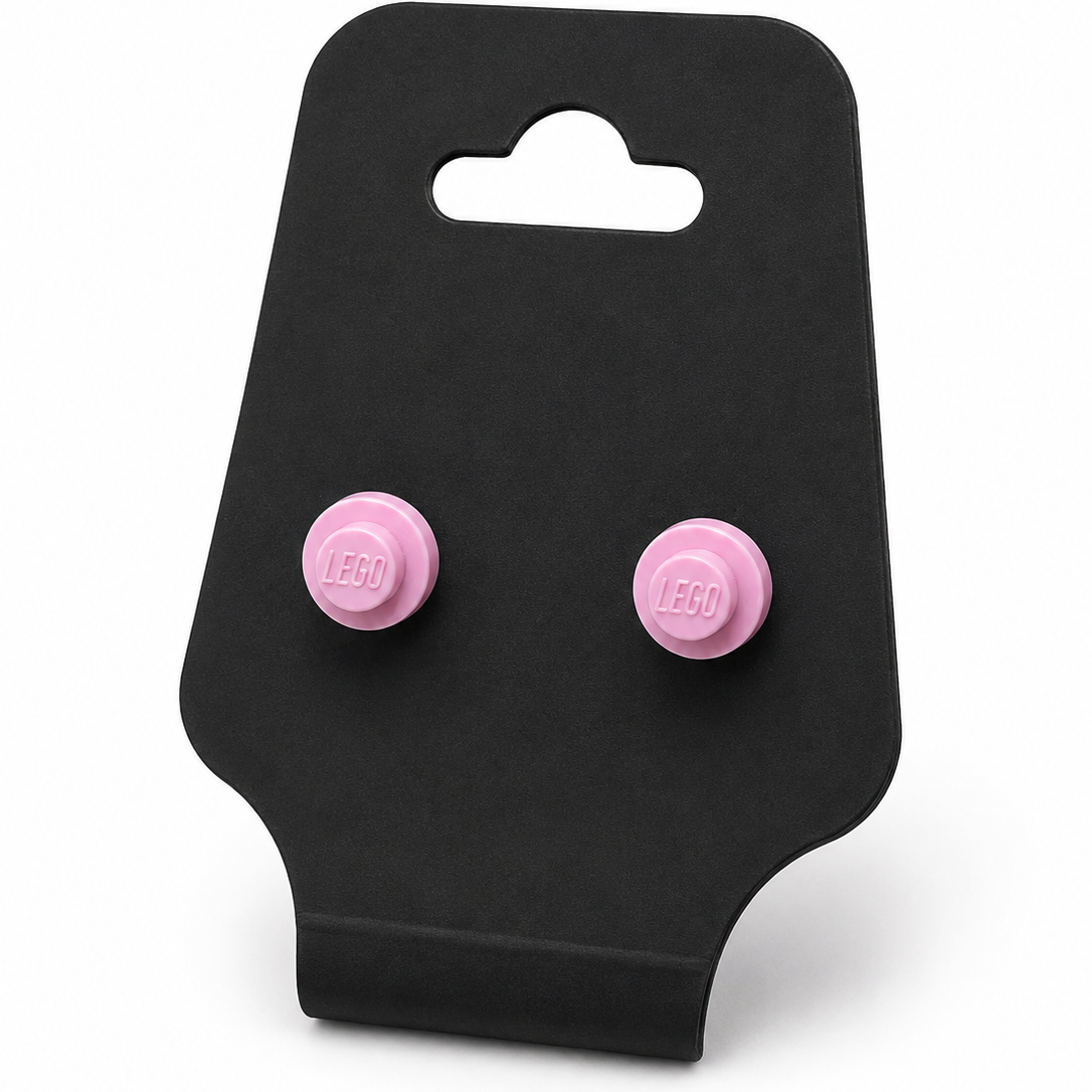 Brick Stud Earrings
