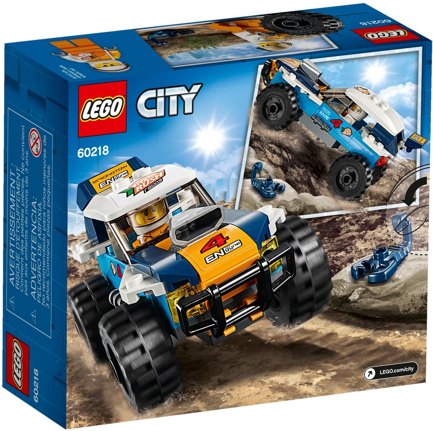 LEGO City Desert Rally Racer 60218