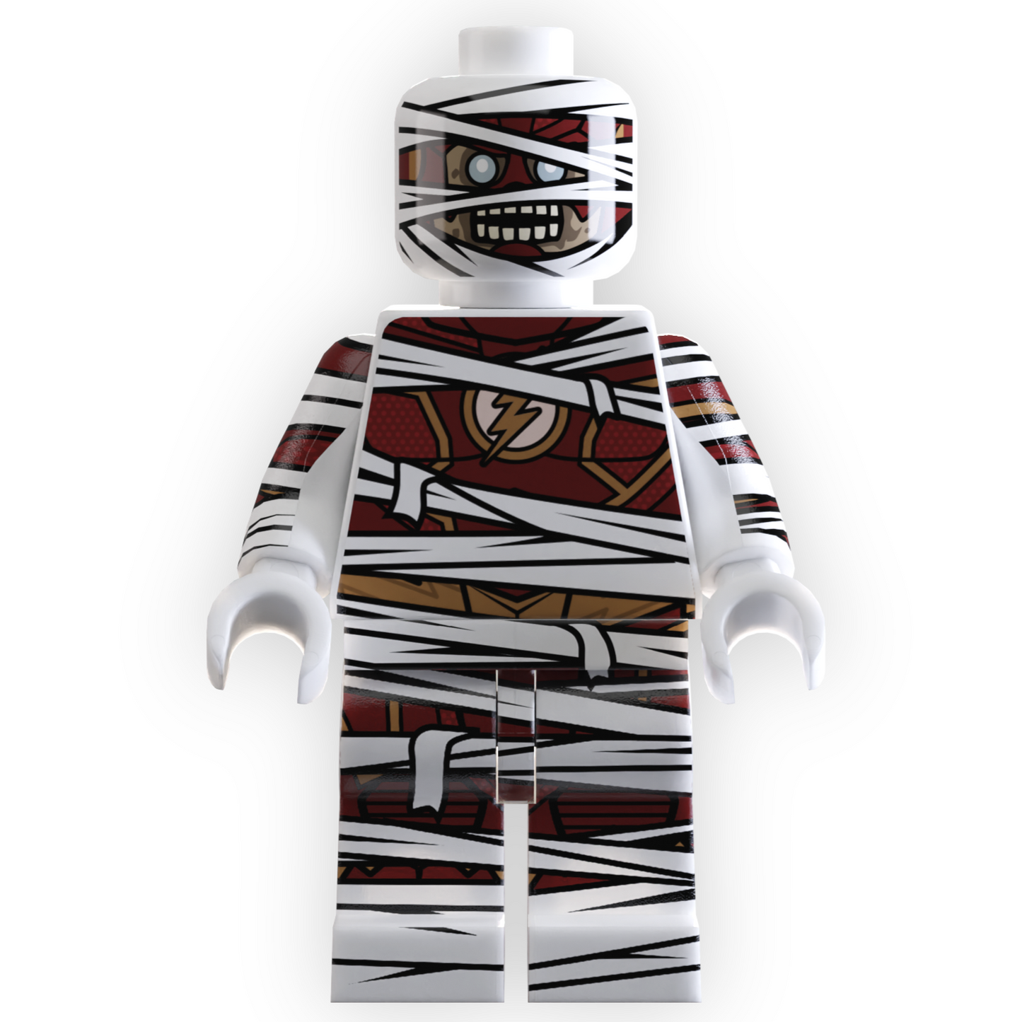 RED SPEEDSTER as Mummy Minifig