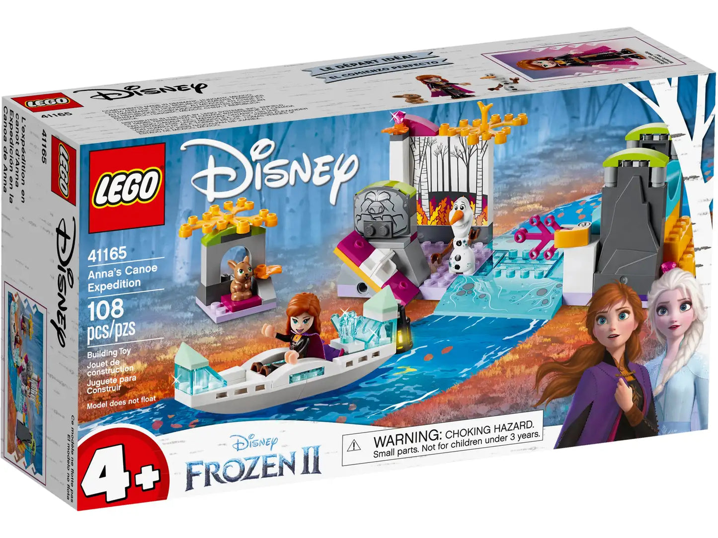 LEGO Disney Frozen 2 Anna’s Canoe Expedition 41165