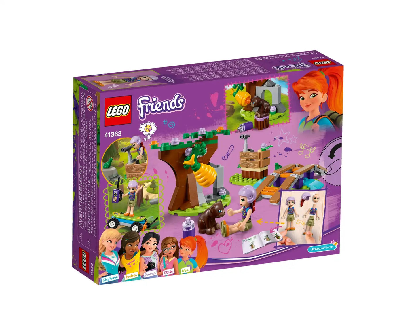 LEGO Friends Mia’s Forest Adventure 41363