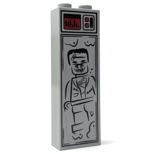 Frankenstein's Monster (Halloween) in Carbonite (1x2x5 Brick) - B3 Customs