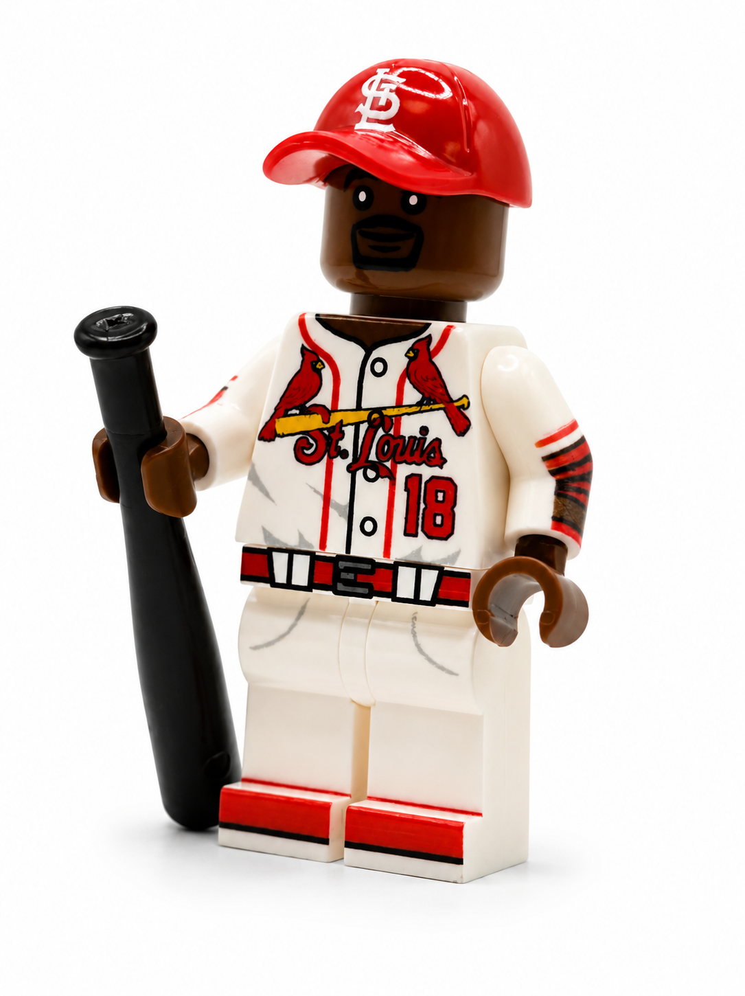 #18 STL Baseball Player Minifig