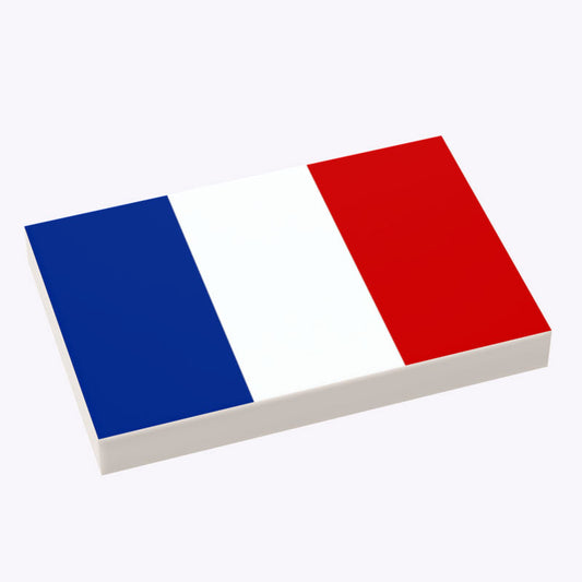 French Flag (2x3 Tile)
