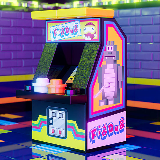 Fig Dug - B3 Customs Arcade Machine